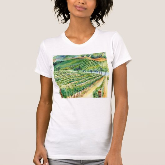 California wijngaard Shirt (Voorkant)