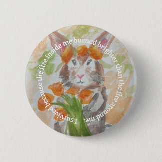 California Wildfire Relief Fundraiser Button
