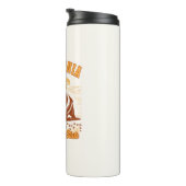 California Wildflower Field – Retro Bear Design Thermosbeker (Geroteerd rechts)