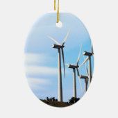 California Windmills Keramisch Ornament (Achterkant)