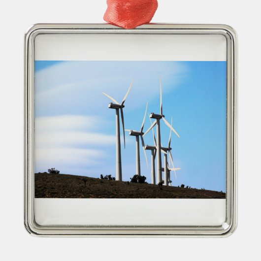 California Windmills Metalen Ornament (Voorkant)