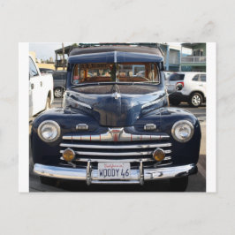 California Woody Classic Car Briefkaart