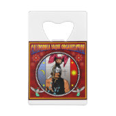 California Yaqui Organization logo Creditkaart Flessenopener (Achterkant)