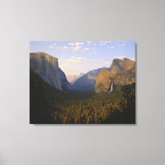 California, Yosemite National Park, Yosemite Canvas Afdruk (Voorkant)