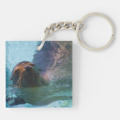 California Zee Lion Sleutelhanger (Achterkant)