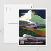 California Zephyr Briefkaart (Voorkant / Achterkant)