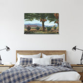 CaliforniaDates Groeiend in de Coachella Canvas Afdruk (Insitu (Slaapkamer))