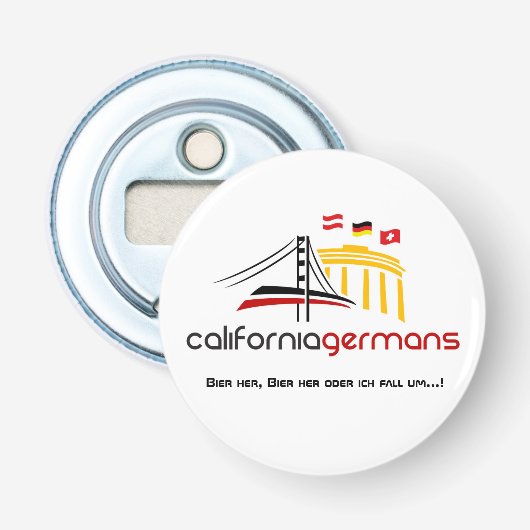 CaliforniaGermans Bottle Opener (Voorkant)