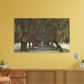 CaliforniaGroves of Pepper Trees Canvas Afdruk (Insitu (Woonkamer))