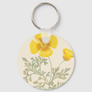 Californian Eschscholtzia Sleutelhanger