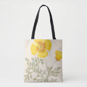 Californian Eschscholtzia Tote Bag (Voorkant)