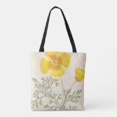 Californian Eschscholtzia Tote Bag (Achterkant)