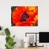 Californian Poppy Poster (Thuiskantoor)