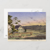 Californian Ranch Briefkaart (Voorkant / Achterkant)