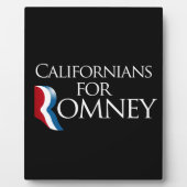 Californians voor Romney-.png Fotoplaat (Voorkant)