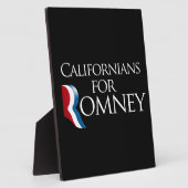 Californians voor Romney-.png Fotoplaat (Zijkant)
