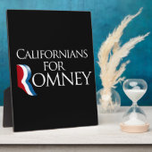 Californians voor Romney-.png Fotoplaat (Zijkant)