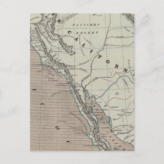 Californias Briefkaart (Voorkant)