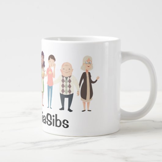 CaliforniaSibs jumbo mok (Rechts)