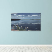 CaliforniaView of Mono Lake in the High Sierra Canvas Afdruk (Insitu (Houten vloer))