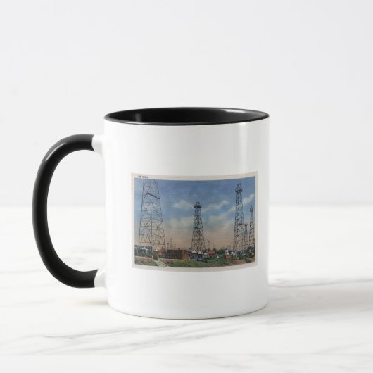 CaliforniaView of Oil Wells Mok (Links)