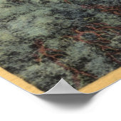 CaliforniaView of Smoke Trees in woestijn Poster (Hoek)