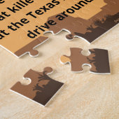 Californicate Texas Puzzle niet Legpuzzel (Zijkant)