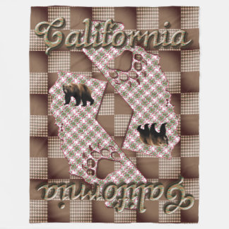 Californië2025 Fleece Deken