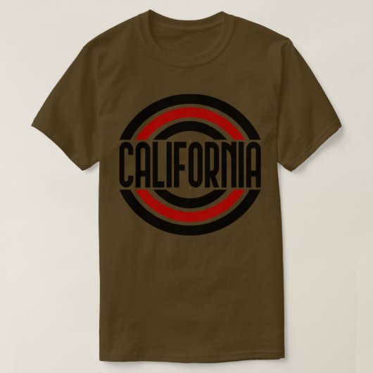 Californië 10 t-shirt (Design voorkant)