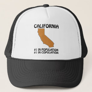Californië - #1 in Bevolking, #1 in Coïtus Trucker Pet