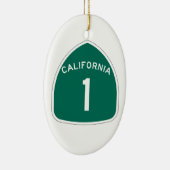 Californië 1 keramisch ornament (Rechts)