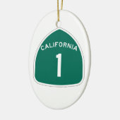 Californië 1 keramisch ornament (Links)