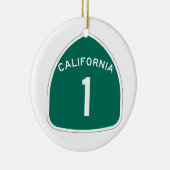 Californië 1 keramisch ornament (Rechts)