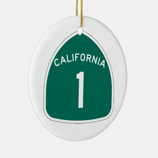 Californië 1 keramisch ornament (Rechts)