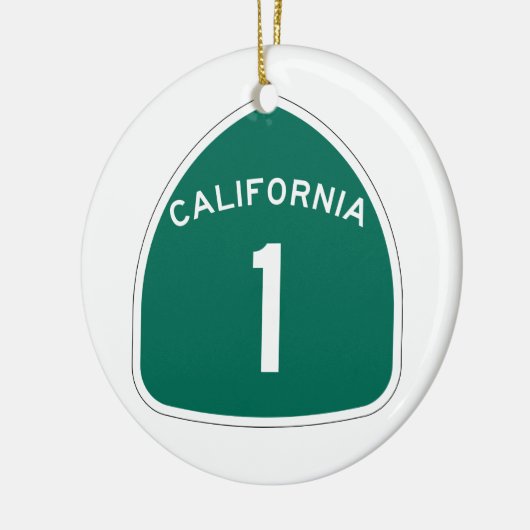 Californië 1 keramisch ornament (Links)