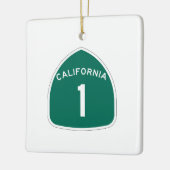 Californië 1 keramisch ornament (Links)
