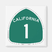 "Californië 1" Magneet (Voorkant)