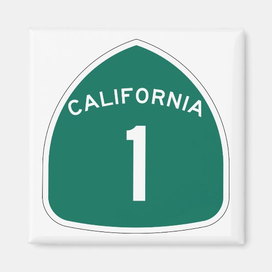 "Californië 1" Magneet (Voorkant)