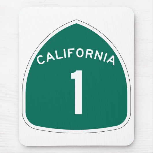 "Californië 1" Muismat (Voorkant)