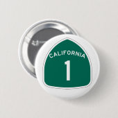 Californië 1 ronde button 5,7 cm (Voorkant /achterkant)