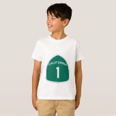 Californië 1 t-shirt (Voorkant volledig)
