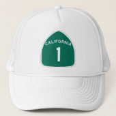 Californië 1 trucker pet (Voorkant)