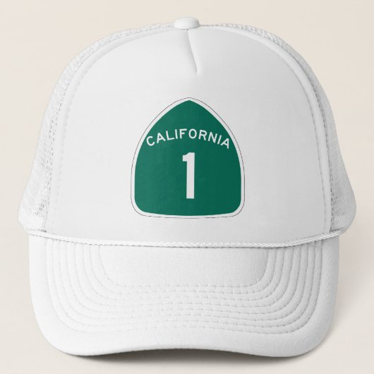 Californië 1 trucker pet (Voorkant)
