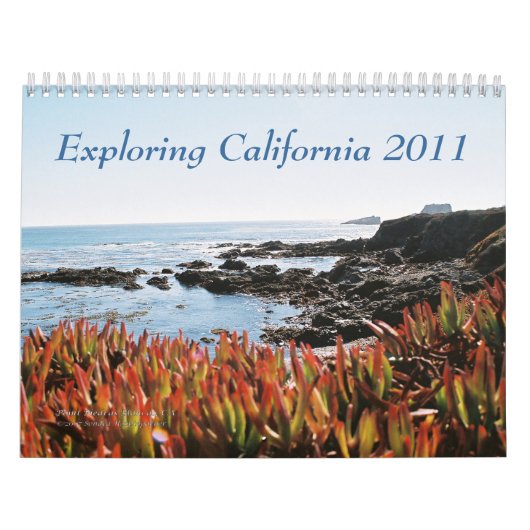 Californië 2017 verkennen kalender (Hoes)