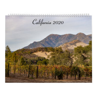 Californië 2020 kalender