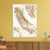 Californië 2 canvas afdruk (Insitu (Woonkamer))