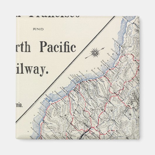 Californië 2 magneet (Voorkant)