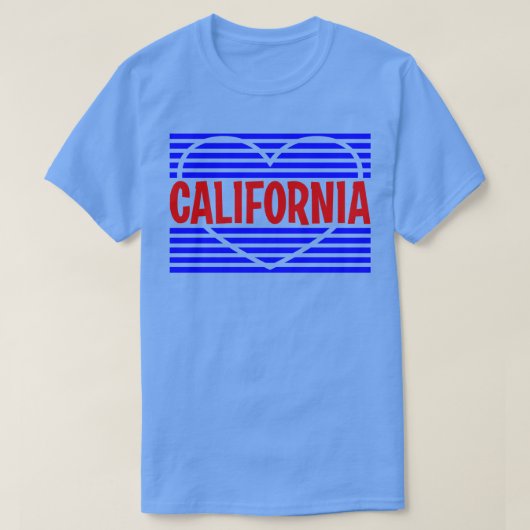 Californië 3 t-shirt (Design voorkant)