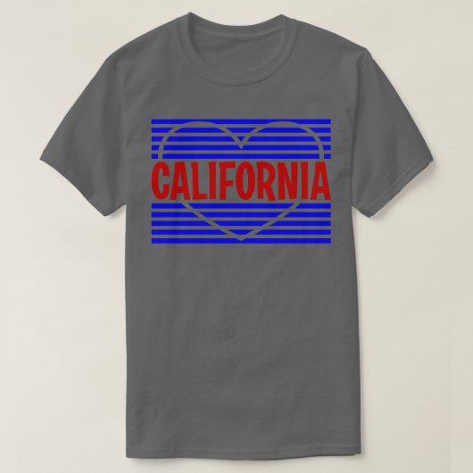 Californië 3 t-shirt (Design voorkant)