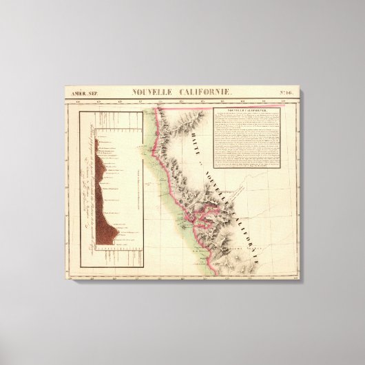 Californië 46 canvas afdruk (Voorkant)